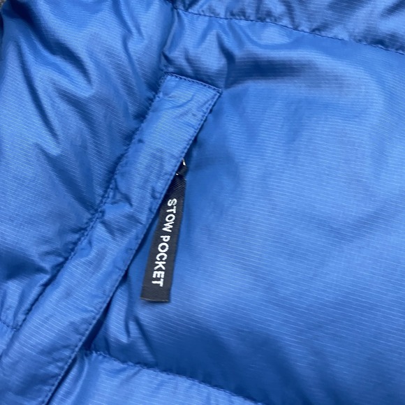 North Face 700 Down Jacket Mens Large Nuptse Puffer Stow Pocket Winter Coat - Picture 7 of 12